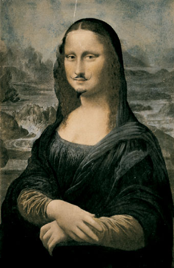 Mona Lisa by Marcel Duchamp 1919