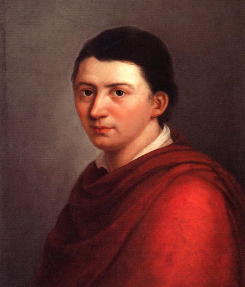 Friedrich Schlegel by Gemalde von Franz Gareis, 1801