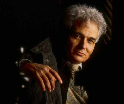French philosopher Jacques Derrida 1986